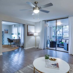 living room at The Monroe located in Tallahassee, FL