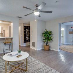 living room at The Monroe located in Tallahassee, FL