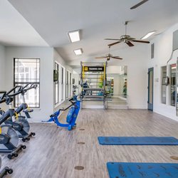 gym at The Monroe located in Tallahassee, FL
