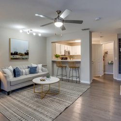 living room at The Monroe located in Tallahassee, FL