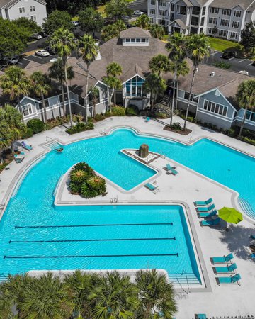 pool at The Monroe Apartment Homes, located in Tallahassee, FL
